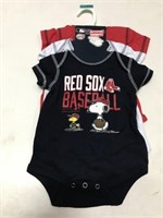 NEW Boston Red Sox 0/3M Boys Clothes P7R
