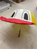 Vntg Duck Umbrella