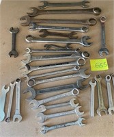 L - MIXED LOT OF SPANNER WRENCHES (G55)