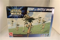 Episode 1 Amt/Ertl Stap w/ Battle Droid Model MIB