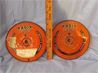 2 Radix Wire advertisings