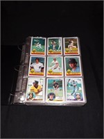 1983 Topps Baseball Complete Set