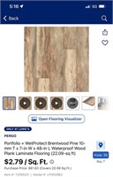 Water proof laminate flooring