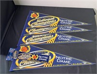 Notre Dame 2001 Woman’s National Champs Pennant