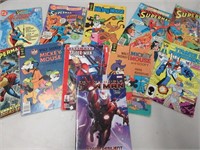 LOT OF 11 OLD COMIC BOOKS