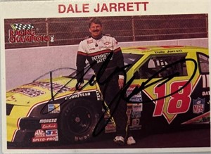 Dale Jarrett Signed Card with COA