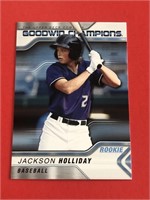Goodwin Champions Jackson Holliday Rookie Card