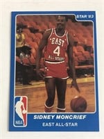 1983 Star Sidney Moncrief All-Star Card