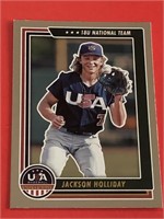 2022 Panini USA Jackson Holliday Rookie 18-U