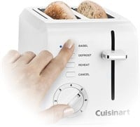 Cuisinart 2-Slice Toaster Oven, Compact: White