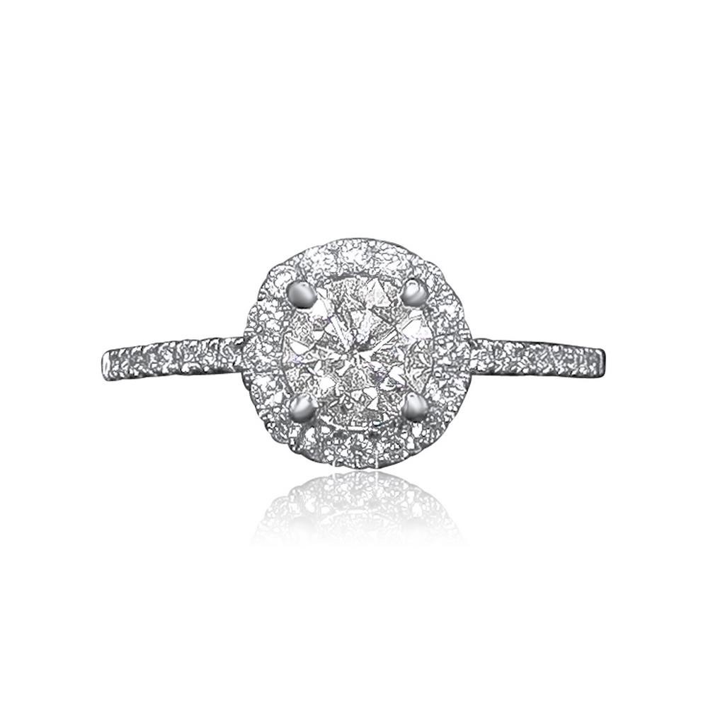 14K WHITE GOLD 2.00CT FANCY DIAMOND RING