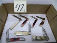 (7) Pocketknives - (1) Parker Cut Co.,