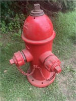 OLD COLUMBIAN IRON FIRE HYDRANT