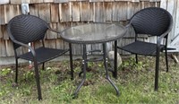 Patio Table W/ (2) Chairs