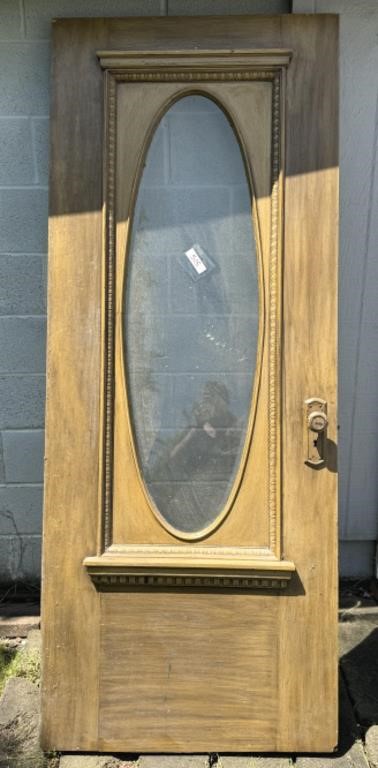 Solid Wood & Glass Door