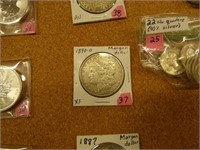 1890-0 XF MORGAN DOLLAR