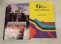 2 BOOKS:  NATURAL HISTORY OF THE BLACK HILLS &