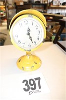 Yellow Headlight Clock