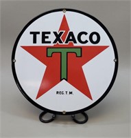 Porcelain Texaco Sign