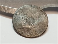 OF) 1853 silver 3 cent piece