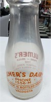 Ulmer's Dairy milk bottle