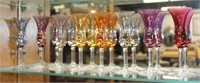8pcs Liquor Glasses - Various Colors