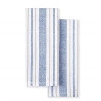 Morris Stripe Cotton Kitchen Towel Set (2)