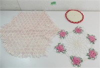 Qty of 3 Doily's - Hand Made