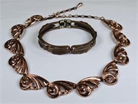 Vintage Copper Jewelry: Renoir Necklace