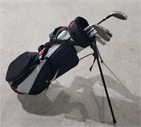 Kids Nike Golf Club Set with Tiger Woods Bag