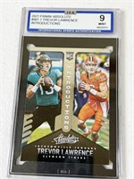 Trevor Lawrence RC - 2021 Panini - Graded