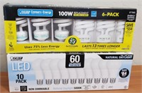 (16) LED Light Bulbs