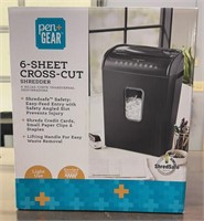 6-Sheet Cross-Cut Shredder