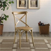 Wood Rattan Dining Chair