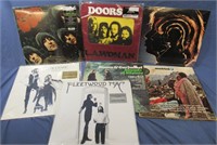 7-1970'S LP 33 RECORD ROCK ALBUMS*DOORS*STONES +++