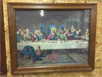 Framed Lord's Supper puzzle