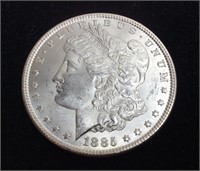 1885-P UNCIRCULATED MORGAN SILVER DOLLAR