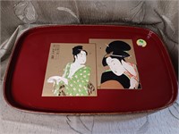 Vintage Japanese Serving Platter