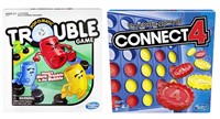 Connect 4 and Trouble Games