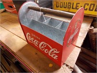 Antique Metal Coca Cola Container