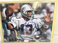 8x10 NFL color signed Dan Marino autographed