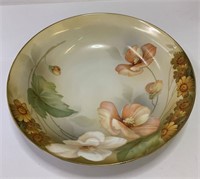 R. S. Germany Porcelain Floral Bowl