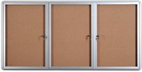 Locking Corkboard  36 x 72