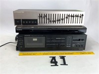 Kenwood cassette, Sony DVD player & Audio