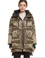 Orolay Women's Thickened Down Jacket- M