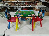 Mickey Mouse play table.
