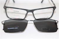 EASYCLIP EYEGLASS FRAMES WITH MAGNETIC SHADE