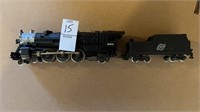 HO scale engine and coal car