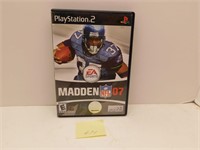 PLAY STATION PS2 MADDEN 07 GAME