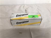12 energizer batteries D cell - NIB